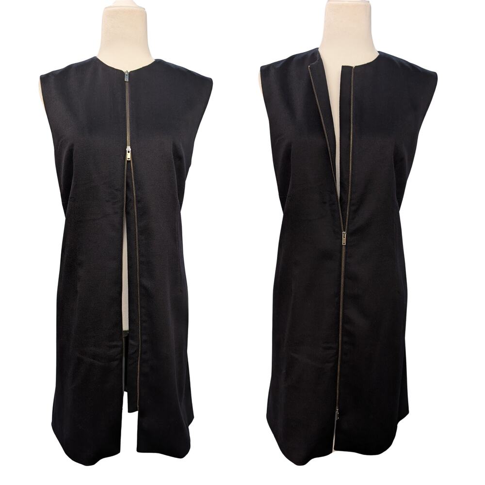NWOT Chic New Wool Cashmere Vest Dress - Picture 5 of 10